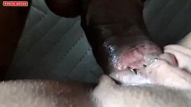 Intimate bedroom encounter with licking and fingering