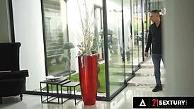 Gorgeous Sata Jones Thrilled for Threesome DP Action at 21 Sextury