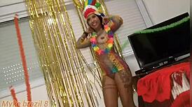 i love tight pussy and anal with millena gomes, she begs for cum in her mouth