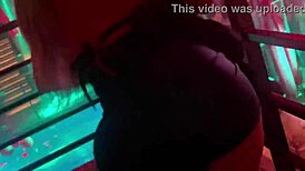 i'm watching this blonde milf dominate with big ass and tits at the party