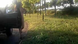 hey babe, watch my wild public naked dance at the pitstop tonight