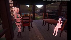 Monster Girl Island Ep 9: Sexy Hentai Doll Dance