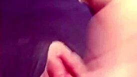 Slutty Girl Squirts Shaved Pussy Masturbation 😈