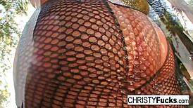 i'm hot christy mack showin' off my big tits and tattoo in this compiliation