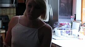 Teen Babe Seduces Black Stepdad