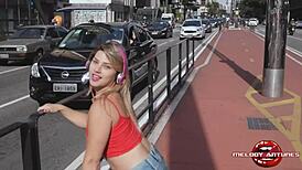 Melody Antunes and Friend in Wild Motel Action