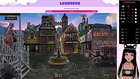 i'm playing tales of androgyny as lewdneko, the futanari vtuber part 1
