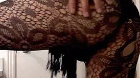 hot crossdresser in that sexy gold tight dress, wanna see?