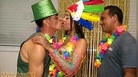 i love tight pussy and anal with millena gomes, she begs for cum in her mouth