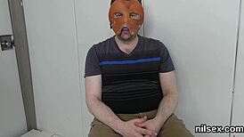 Nasty Chick Brought to Butt Hole Asylum for Unrestrained Anal and Ass Licking Treatment.