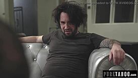 Tommy Pistols Roughly Fucks Sexy Cyborg's Ass, Giving Her Deepthroat Blowjob And Hardcore Action