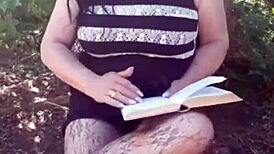 Garden Fun with Ass Licking and More Outdoors