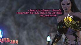 Futa3Dx - Futa Goddesses Unleash Hardcore Lust in Comic Orgy