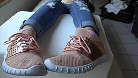 omg, i’m like totally obsessed with kristys new sneakers fetish, ya know?