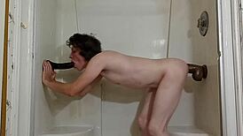 Taking two thick black dildos in my fuck holes.