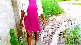 My Manager Led Us Outdoors for a Wild Street Fuck Session