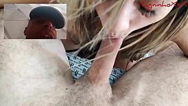 vivi capetinha can't resist anal, sucking and riding her friend's thick cock till it bursts