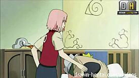 naruto porn teases with dirty room benefits and wild titty action