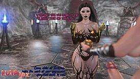 Futa3Dx - Futa Goddesses Unleash Hardcore Lust in Comic Orgy