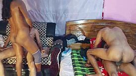 Two Hot Couples Enjoy Amazing Sex In January Fantastic Fuck