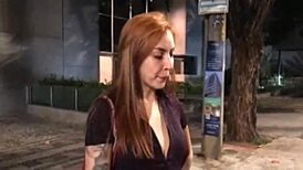 Bareback Gay Slut Takes Monster Cock on Street