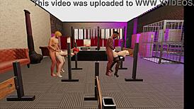 lynne and alicia's naughty fun night