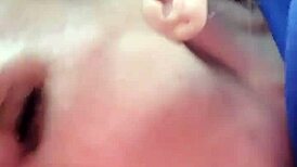 street whore deepthroats and swallows big black cock