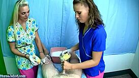 i get a naughty sponge bath from nurse