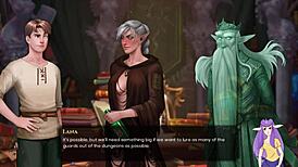 Spending The Night With Blonde Myrtle And Her Monster Cock On The Ranch