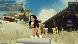 she says, 'cum on me while bent over'