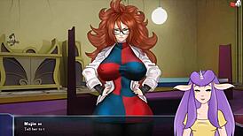 Android 21 gives intense blowjob in Dragon Ball hentai adventure
