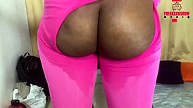 Enjoy a total day of sizzling sex with a slim ebony chick along with her damp hairy pussy. Sign up for Red today!