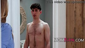 Balancing Work and Stepmotherly Duties with Silvia Saige. Her Pretty Heels Add Extra Charm.