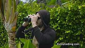 curvy bikini teen enjoys bath tub fun