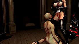 Citor3 Femdomination 2 3D VR Game Walkthrough 10 Finale Part 2 Cowgirl Anal Futa on Male