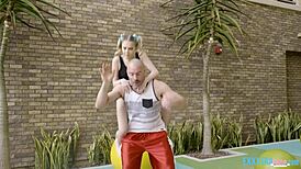 Hey Coco Lovelock, how does Charles Dera's big cock feel pounding your tight teen body? Can you handle every inch?