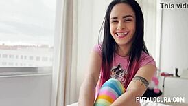 colombian babe asks, 'want pig sex with me, torbe?'