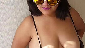 bbw gets anal creampie with squirting bubbles