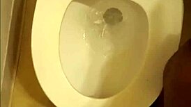 wet pornstar gets cumshot on cock in chilling scene