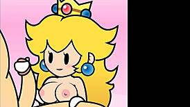 Paper Peach Hand Job Animation By Peachypop34
