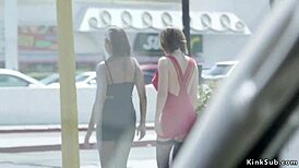 Las Vegas sluts lined up for brutal hogtie action. Wild stuff! 😱