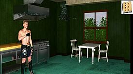 In Being A Dik, The Chick Feels Intense Pleasure In Kinky 3D Scenes