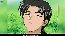 Virgin Pussy Teased In Hentai