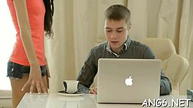 That savory bombshell Engi got crazy fucked real hard.