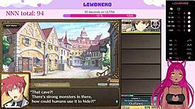 Vtuber LewdNeko Plays Evenicle Part 1 With Intrigue