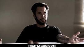 hightaboo com - damn, sadistic officer got us bent over...