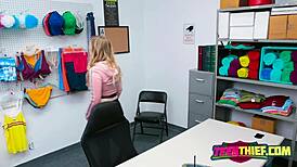 Cute Shoplifter Teen 18+ Pays With Mouth