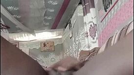 Ebonyslut Squirts During Intense Masturbation And Creampie Session