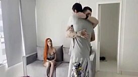 Meu Marido Quase Me Pegou Dando O Cu Para Meu Irm�o