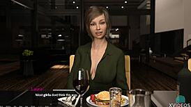 Horny entrepreneur Alexa gets bold POV with big ass and small tits!